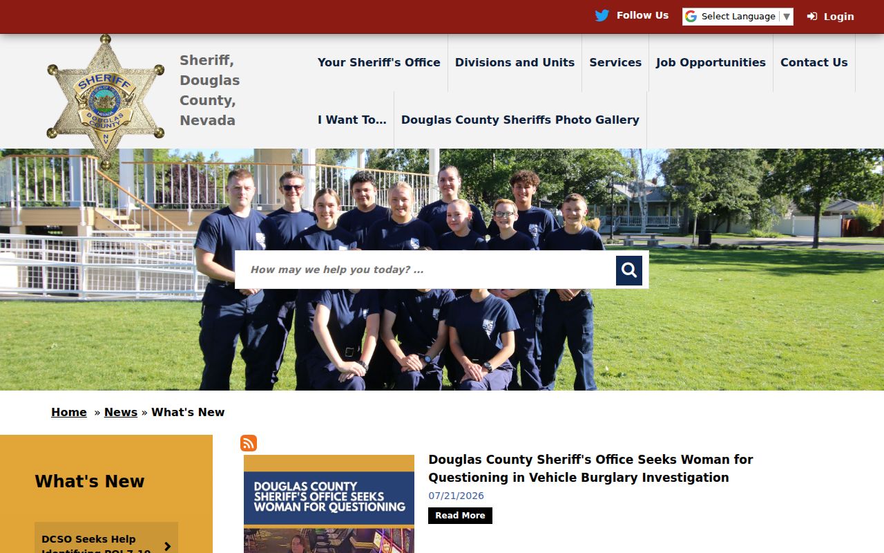 Douglas County arrest records sheriff news archive